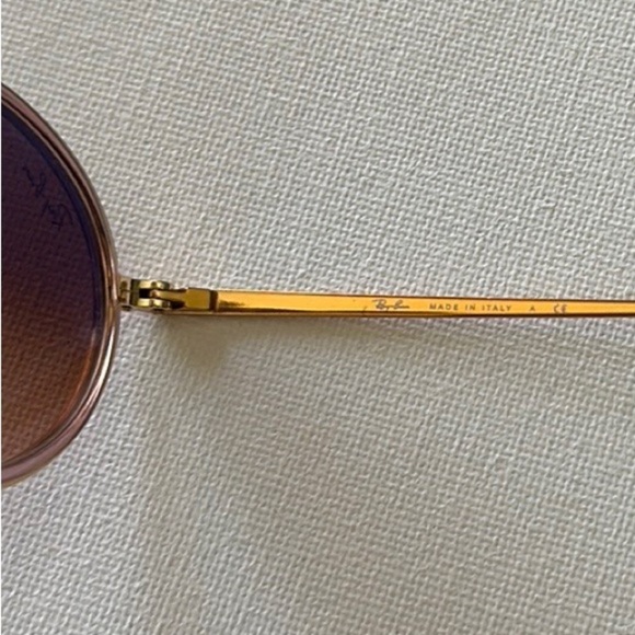 Ray-Ban Gold and Brown Sunglasses - Picture 8 of 16